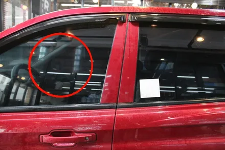 액티언 코리아틴터 썬팅 시공, 재시공은 역시 대전썬팅 스타워시! / 군산시 나운동