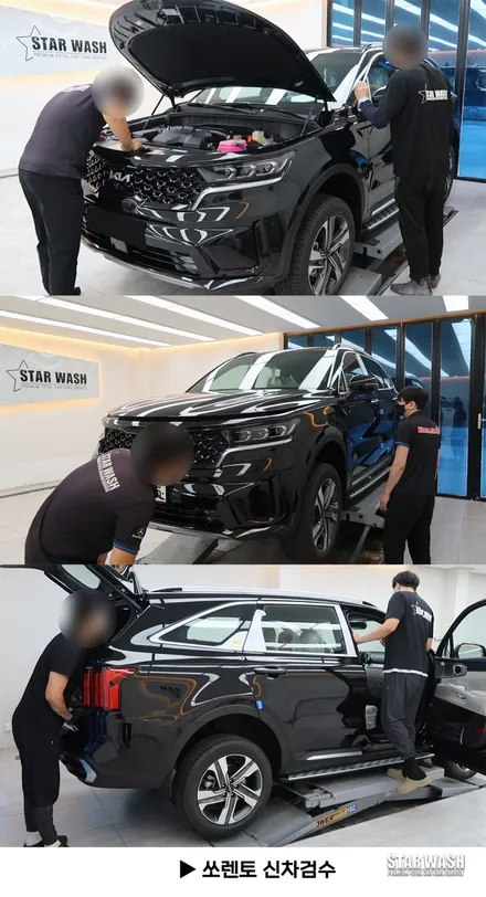 쏘렌토 하이브리드 신차패키지 후기 / 군산시 나운동