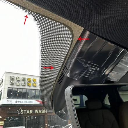 이미 신차패키지 재시공사례 이런 부분 다시 확인해보세요 / 군산시 나운동