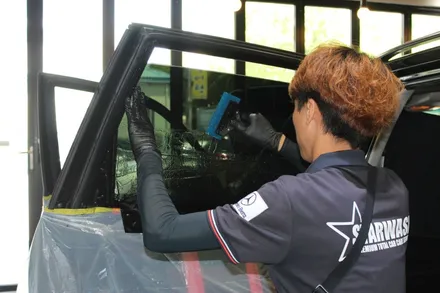 군산썬팅, 렉스턴  프리미엄 썬팅 재시공 ! / 군산시 나운동