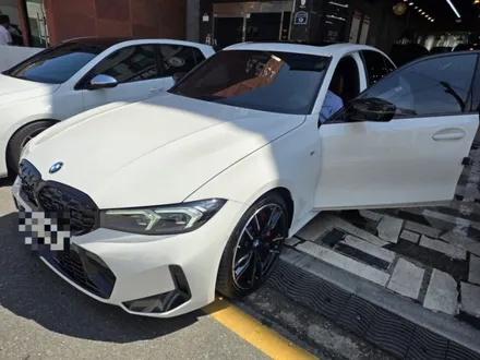BMW 340i G바디 전 범퍼 라이트 사이드미러 PPF시공 발수코팅 서비스 부산 명지 스팀맨 부산명지점 / 부산 강서 명지동