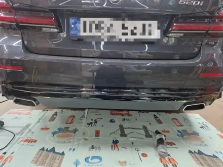 부산 강서구 명지 BMW 5시리즈 크롬죽이기 / 부산 강서 명지동