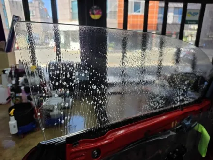 기아 포르테쿱 TC1600 경기차량 썬팅 틴팅 글라스틴트 로데 RODE 부산 명지 스팀맨 부산명지점 / 부산 강서 명지동