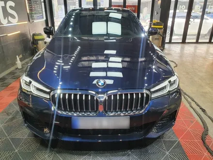 BMW 520d 윈도우크롬몰딩 블랙랩핑 / 서울 영등포