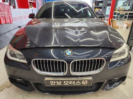 F10 BMW520d 엔진오일교환 무상점검서비스 (영등포수입차전문정비 카센터) / 서울 영등포