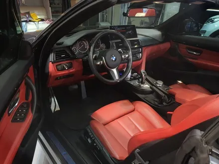 BMW428i 컨버터블 실내카본랩핑 / 서울 영등포