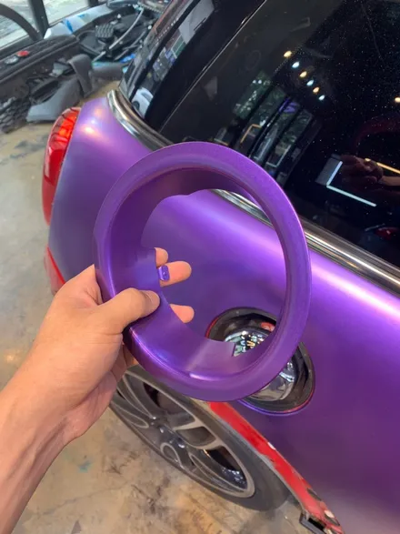 [전체랩핑] 미니쿠퍼 / jcw / 3세대 / 존쿠퍼웍스 / 에이버리 / 사틴메탈릭퍼플 /카스킨 작업기 !! / 서울 영등포