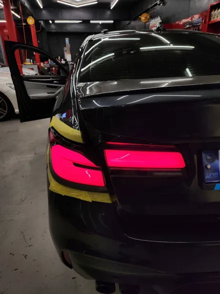 BMW G바디M5 신형테일램프 교체작업! / 서울 영등포