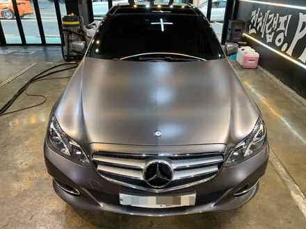 [전체랩핑] 벤츠 / e250cdi / 영등포랩핑 / 카스킨 /  칙칙한 브라운톤을 엣지있는 그레이메탈릭으로~_~ / 서울 영등포