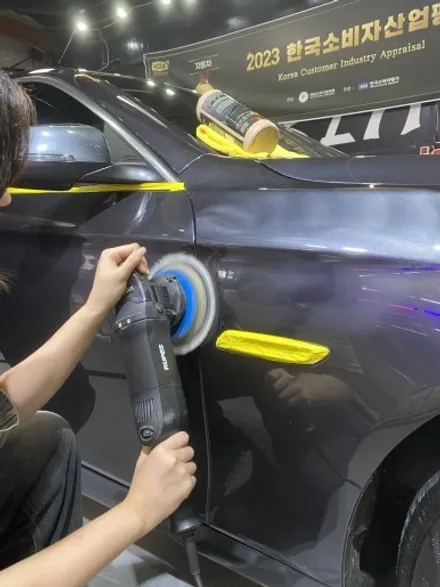 BMW 5시리즈 아파트 석회물 건물배상책임 보험처리 / 서울 영등포