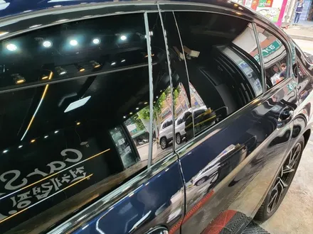 BMW 520d 윈도우크롬몰딩 블랙랩핑 / 서울 영등포