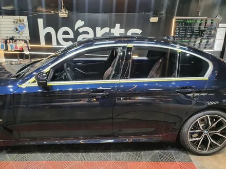 BMW 520d 윈도우크롬몰딩 블랙랩핑 / 서울 영등포