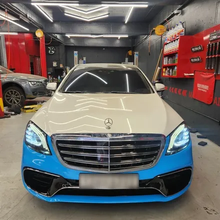 w222 벤츠S500 투톤랩핑 마이바흐(st) / 서울 영등포