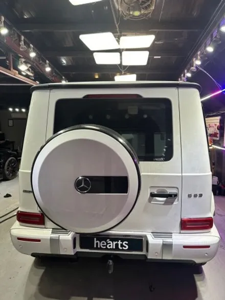 엄청난 포스를 자랑하는 G바겐 G63 AMG 디테일링 세차/유막제거/유리발수코팅 / 서울 영등포