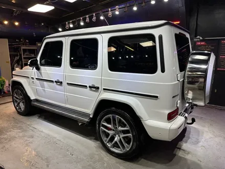 엄청난 포스를 자랑하는 G바겐 G63 AMG 디테일링 세차/유막제거/유리발수코팅 / 서울 영등포