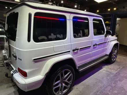 엄청난 포스를 자랑하는 G바겐 G63 AMG 디테일링 세차/유막제거/유리발수코팅 / 서울 영등포