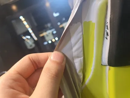영등포랩핑전문 외형복원 튜닝샵?,,, 제네시스쿠페 시멘트랩핑 및... 차량단차조정 부분복원까지 라이트그레이랩핑 락그레이 공구리랩핑신형 / 서울 영등포