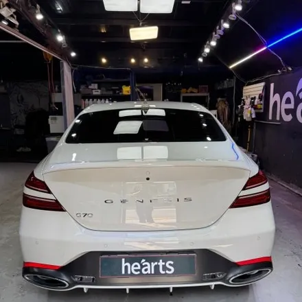 제네시스 G70 신차 유리막코팅 완벽한 시공기 / 서울 영등포