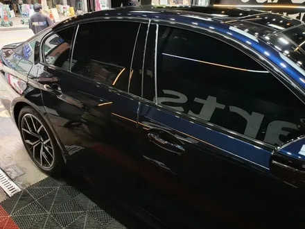 BMW 520d 윈도우크롬몰딩 블랙랩핑 / 서울 영등포