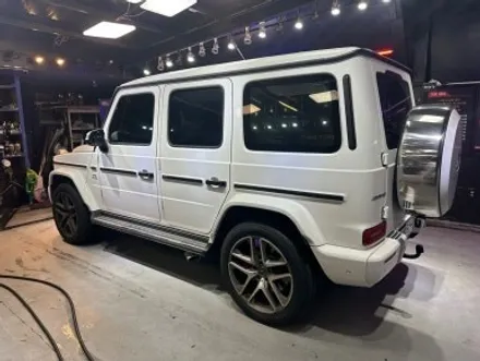 엄청난 포스를 자랑하는 G바겐 G63 AMG 디테일링 세차/유막제거/유리발수코팅 / 서울 영등포