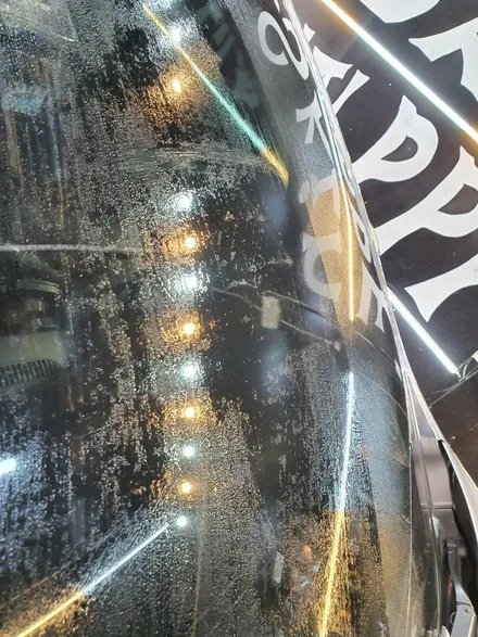 비가올때 시야확보가 안된다면 유막제거 & 발수코팅을 해보시길바래요 SM6유막제거 초발수코팅 열처리시공기 / 서울 영등포