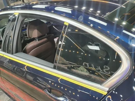 BMW 520d 윈도우크롬몰딩 블랙랩핑 / 서울 영등포