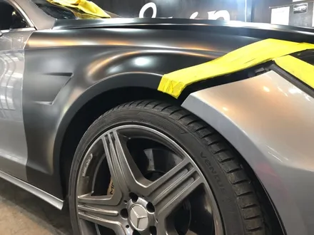 [영등포랩핑] 벤츠 / cls63 / amg / 하트스 / 사틴 / 블랙 / 에이버리 / 도색 같은 도색 아닌  전체랩핑 완벽한 시공기 :) / 서울 영등포