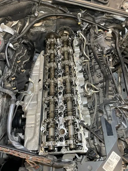 F10 BMW530D 헤드커버누유 앗세이교환 터보누유 O링교환 엔진오일교환 영등포수입차정비 / 서울 영등포