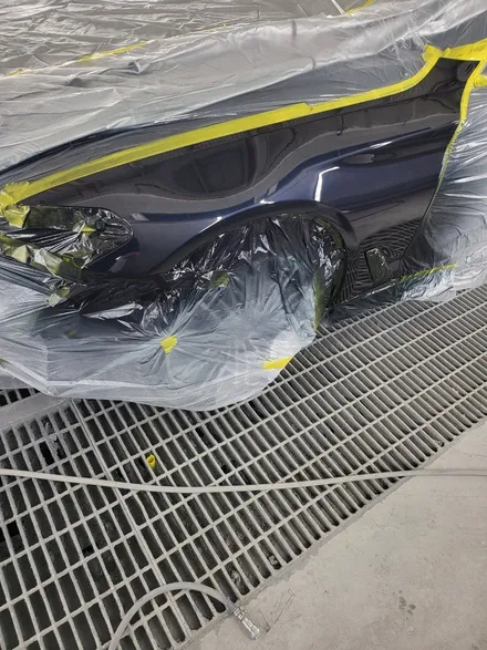 BMW530i 사고수리입고후! 사고대차렌트(벤츠S560)배차해드렸습니다 ! 영등포 자동차사고수리전문점 대물처리보험 / 서울 영등포