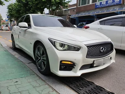 인피니티Q50 하이브리드 에센스S모델 ! 순정크롬그릴에서 무광랩핑으로 변신 // 영등포랩핑샵 하트스 / 서울 영등포
