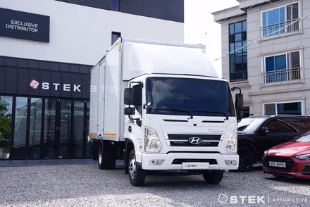 STEK 최초 야외 틴팅 시공, 대형화물 마이티틴팅 STEK NEX로 고르다. / 성남시 수정구 오야동