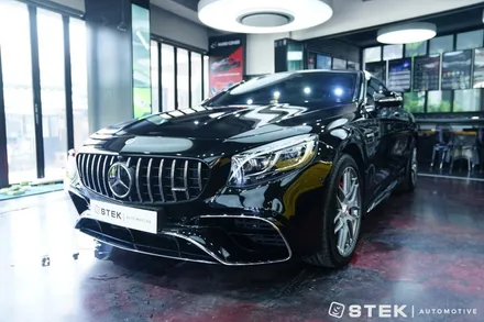 벤츠 S클래스 쿠페 S63amg, PPF&틴팅&윈드쉴드&가죽시트 코팅 모두 STEK 원 패키지로 완성 / 성남시 수정구 오야동