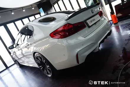 스포츠 세단 BMW M5 PPF 시공, STEK DYNOshield 로 보호해드립니다. / 성남시 수정구 오야동