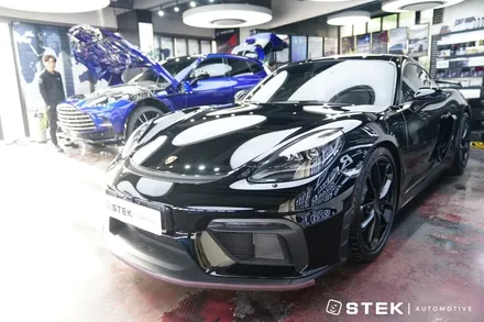리얼 레이싱 감성, 포르쉐 718 카이맨 GT4 PPF 시공 STEK DYNOshield / 성남 판교 용인 서초