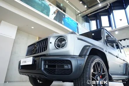 럭셔리 오프로더 벤츠 G63 amg 에디션 PPF, 자연스러운 매트함 STEK DYNOsatin 시공 / 성남 판교 용인 서초