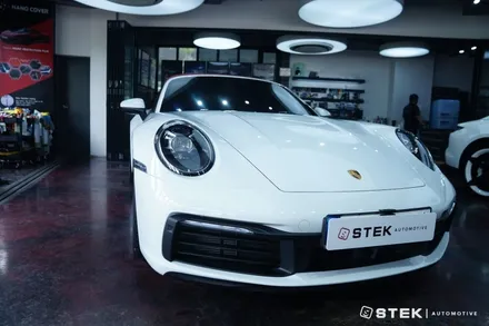 포르쉐 911 카레라4S 카브리올레, 실내외 PPF 모두 단하나 STEK 다이노쉴드로 / 성남시 수정구 오야동