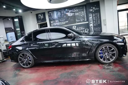 프라이버시 보호를 위한 BMW M3 틴팅 재시공, STEK NEX로 완성 / 성남 판교 용인 서초