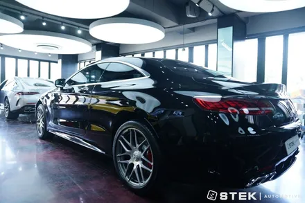 벤츠 S클래스 쿠페 S63amg, PPF&틴팅&윈드쉴드&가죽시트 코팅 모두 STEK 원 패키지로 완성 / 성남시 수정구 오야동