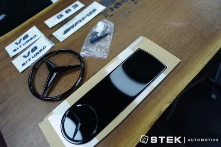 G63amg 스텍으로 만드는 프로텐션과 디자인 포인트까지 사이드 스텝 카본PPF 시공 & 나이트패키지 파츠 교환 시공 / 성남시 수정구 오야동