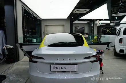 개방감이 때론 불편함으로,  테슬라 모델 3 STEK NEX 틴팅으로 보완하기 / 성남시 수정구 오야동