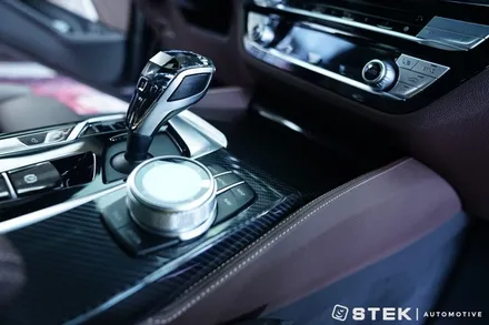 BMW M550i 실내 PPF, 카본랩핑과 PPF를 한번에 STEK / 성남시 수정구 오야동