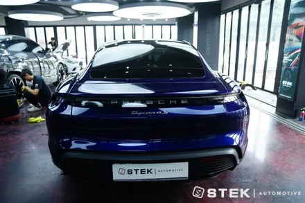 포르쉐 다운 전기차 포르쉐 타이칸4S PPF, STEK DYNOshield 풀 시공 / 성남시 수정구 오야동