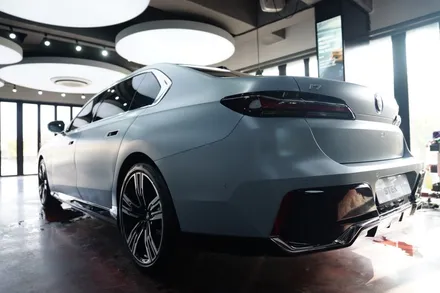 자연스러운 매트함 BMW i7 무광 PPF STEK DYNOsatin(Matte+) / 성남 판교 용인 서초