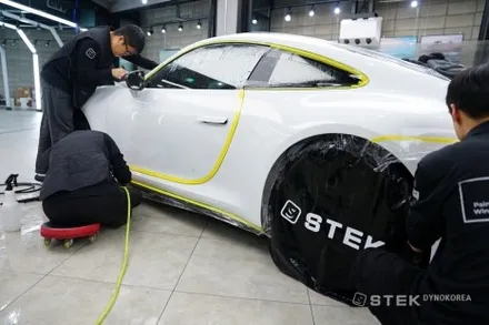 911 GT3 바이작 패키지, 서킷 주행을 위해 필수인 STEK 다이노 PPF / 성남시 수정구 오야동