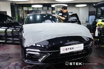 명품 프로텍션 STEK / 포르쉐 파나메라4S 하이브리드 PPF, 틴팅, 비내림방지 시공 / 성남 판교 용인 서초
