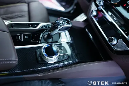 BMW M550i 실내 PPF, 카본랩핑과 PPF를 한번에 STEK / 성남시 수정구 오야동