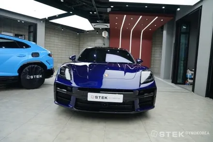NEX 틴팅과 비내림 방지를 위한 펠트지로 여름준비를 완료한 파나메라 GTS / 성남시 수정구 오야동