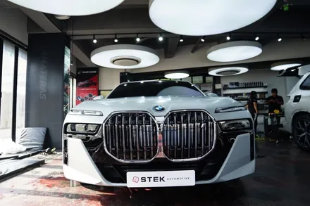 자연스러운 매트함 BMW i7 무광 PPF STEK DYNOsatin(Matte+) / 성남 판교 용인 서초
