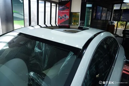 벤츠 CLS450 블랙&화이트 컨셉, 랩핑이 아닌 PPF로? / 성남시 수정구 오야동
