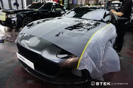 애스턴마틴 DBS 틴팅, 신소재 그래핀 테크놀로지 STEK NEX 시공 / 성남시 수정구 오야동